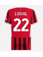 AC Milan Emerson Royal #22 Replika Hemmakläder Dam 2024-25 Kortärmad